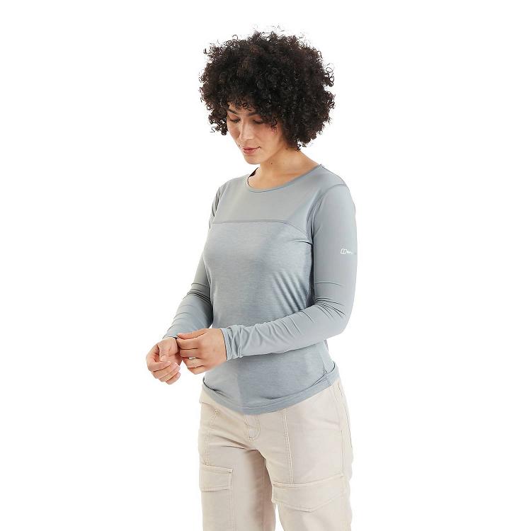 Dámska Baselayer Berghaus Voyager Tech Siva Slovensko 1652OQMIZ